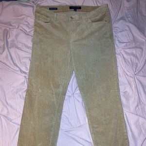 tommy hilfiger tan corduroy pants